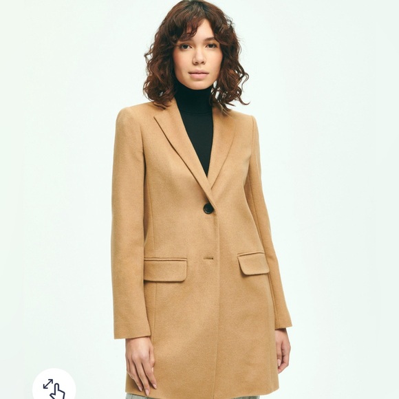 Brooks Brothers Camel Hair Car Coat - Picture 2 of 7